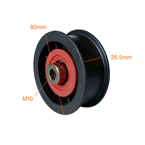 Kevlar belt pulley