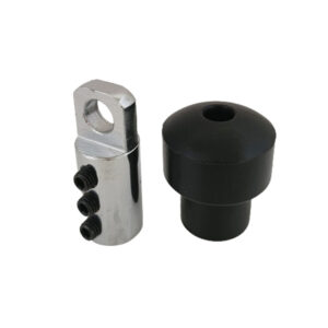 Gym Connector with Rubber Cap | Fitness Equipment Parts OEM